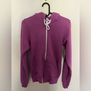 AMERICAN APPAREL ZIP UP